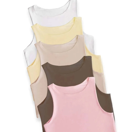 PAGA 3 CROPTOP GRECIA Y RECIBE 5 - GRECIA (BLANCO, AMARILLO, CAMEL, CHOCOLATE Y ROSADO)